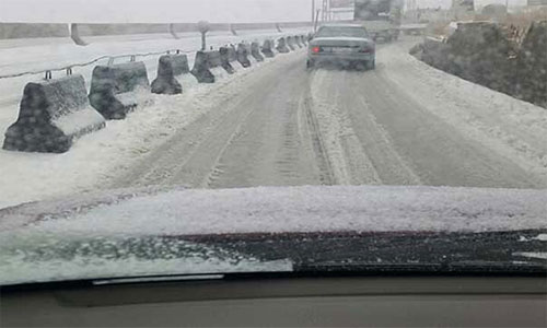 Líbano ha amanecido con nieve y cierre de escuelas
